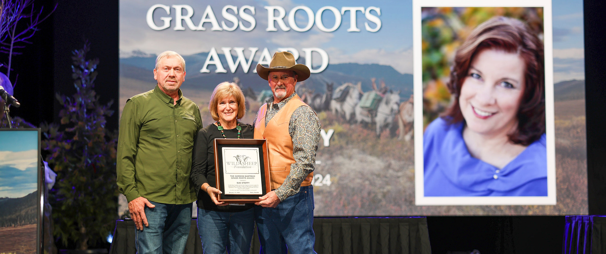2025 Gordon Eastman Grass Roots Award presentation